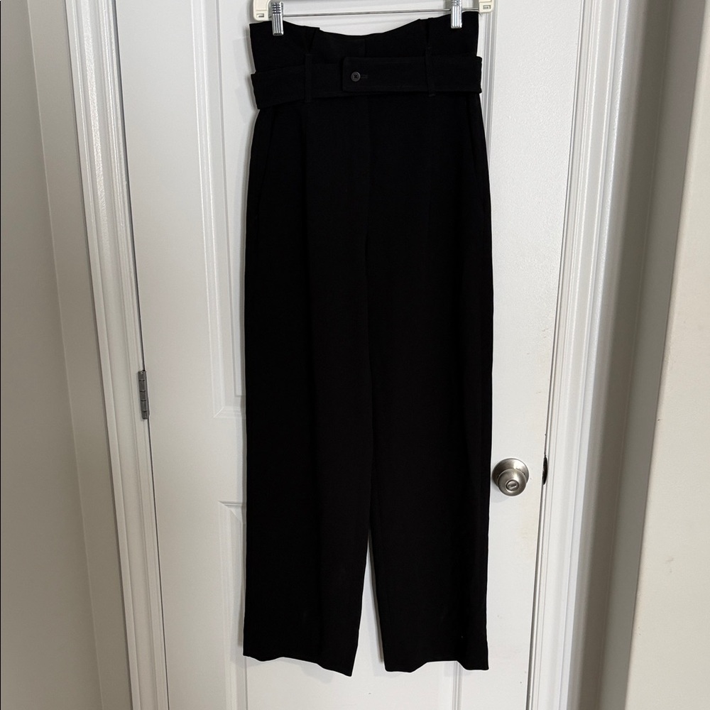 Babaton Black Wide Leg Pants